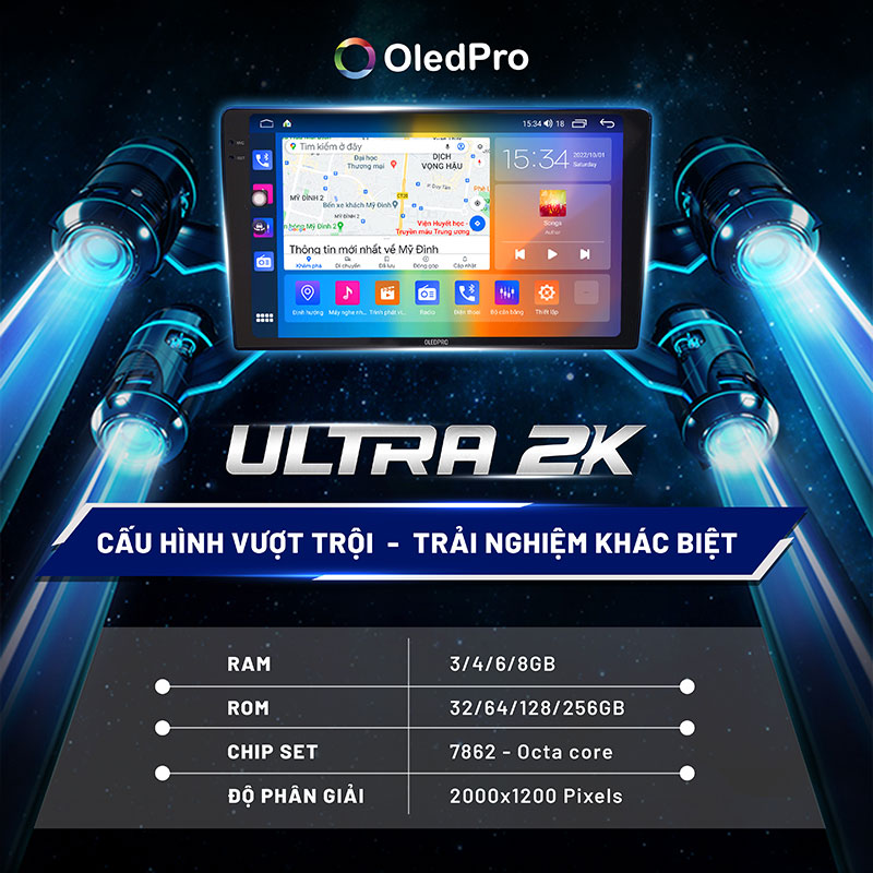 Màn hình Oled Pro 2K X4S Platinum 4