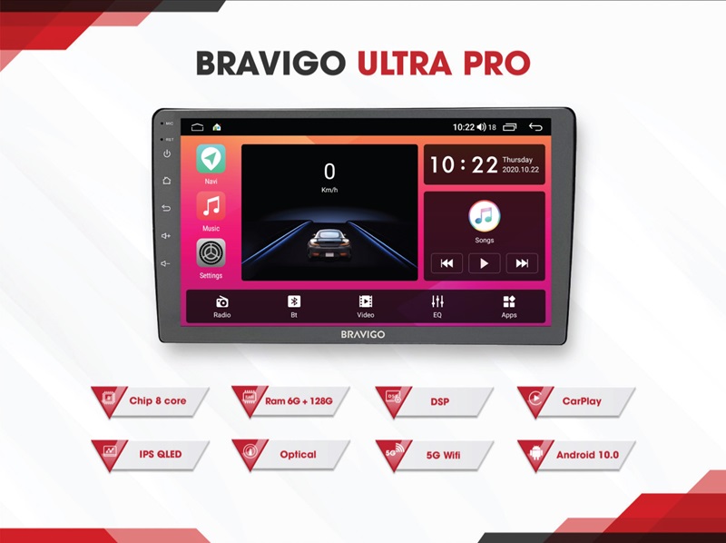 Màn hình Bravigo Pro
