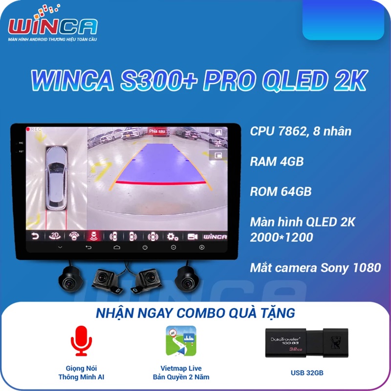 Màn hình Winca S300+ Pro Qled 2k