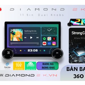 Màn Hình Android Diamond 2K Base 360