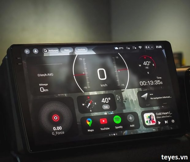 Tích hợp đầy đủ các phần mềm giải trí tiện ích ngay trên xe